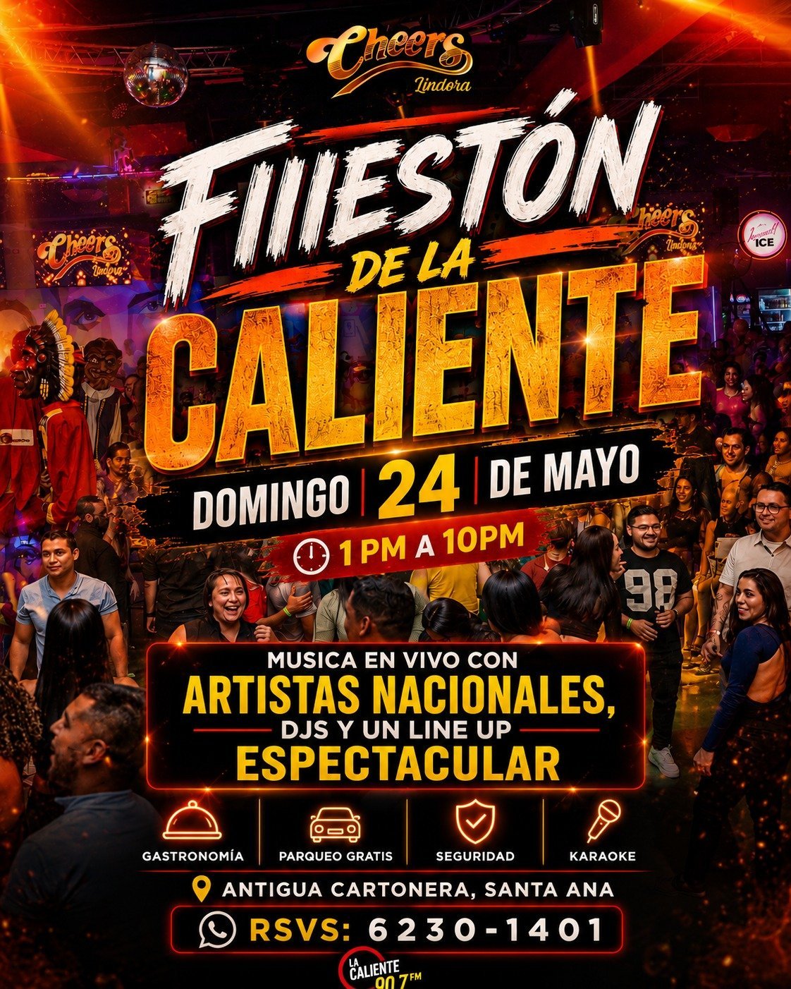 Fieston de la Caliente on Sunday May 24
