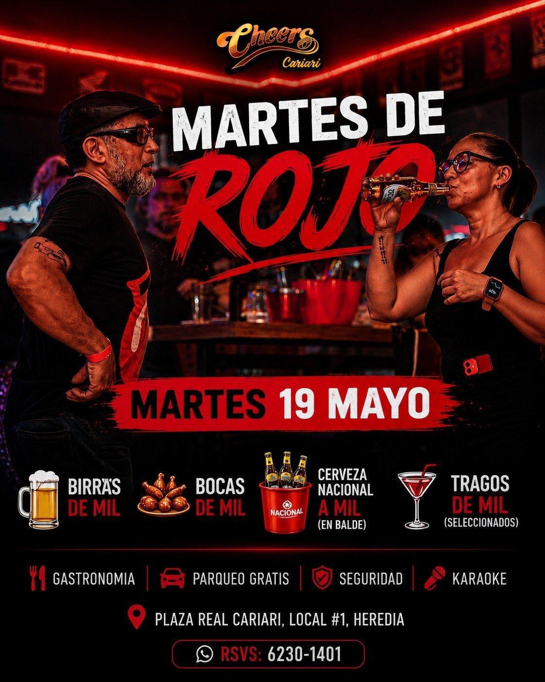 Martes de Roja on May 19